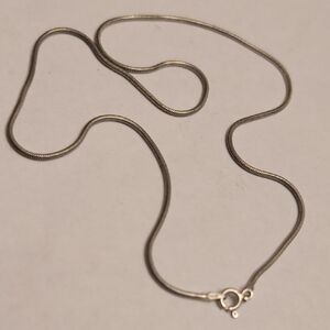 Sterling Silver Chain Necklace